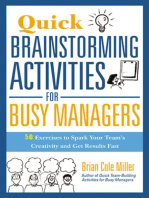 Quick Brainstorming Activities for Busy Managers