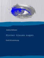 Hinter blauen Augen: Gedichtsammlung