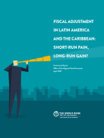 Fiscal Adjustment in Latin America and the Caribbean