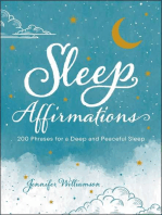 Sleep Affirmations: 200 Phrases for a Deep and Peaceful Sleep