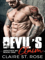 Devil's Claim: A Bad Boy Motorcycle Club Romance: Apaches MC, #1
