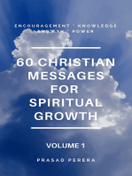 60 Christian Messages for Spiritual Growth Volume 1
