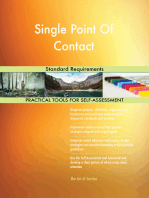 Single Point Of Contact Standard Requirements