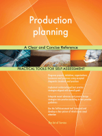 Production planning A Clear and Concise Reference