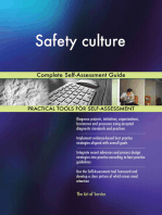 Safety culture Complete Self-Assessment Guide