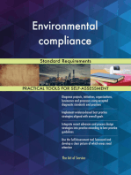 Environmental compliance Standard Requirements