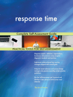 response time Complete Self-Assessment Guide
