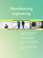 Manufacturing engineering Standard Requirements