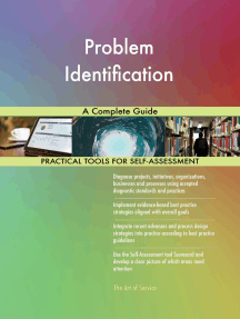Problem Identification A Complete Guide by Gerardus Blokdyk (Ebook ...