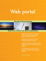 Web portal Standard Requirements