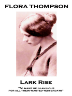 Lark Rise: “To make up in an hour for all their wasted yesterdays”
