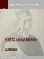 Syria as a Roman Province