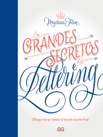 Los grandes secretos del lettering: Dibujar letras: desde el boceto al arte final