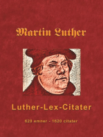 Martin Luther - Luther-Lex-Citater: 520 emner med 1620 citater