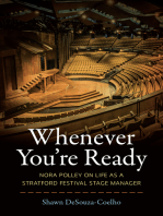 Whenever You’re Ready: Nora Polley on Life as a Stratford Festival Stage Manager