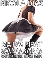 Maid’s First Gangbang With Three Huge Men