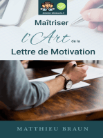 Maîtriser l'Art de la Lettre de Motivation