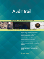 Audit trail Complete Self-Assessment Guide
