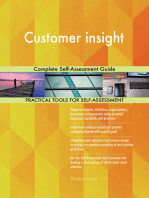 Customer insight Complete Self-Assessment Guide