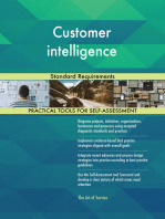 Customer intelligence Standard Requirements