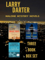 Malone Mystery Novels Box Set: Come What May, Fair Is Foul and Foul Is Fair, Cold Comfort: Malone Mystery Novels