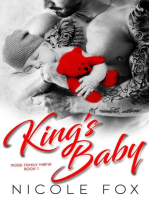 King's Baby: A Dark Bad Boy Mafia Romance: Rossi Family Mafia, #1