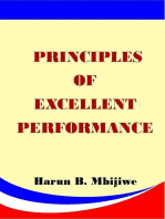 Principles of Excellent Performance