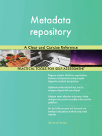 Metadata repository A Clear and Concise Reference