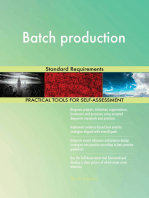 Batch production Standard Requirements