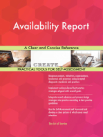 Availability Report A Clear and Concise Reference