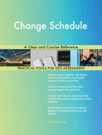 Change Schedule A Clear and Concise Reference