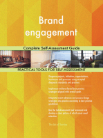 Brand engagement Complete Self-Assessment Guide