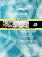 Information capture A Complete Guide