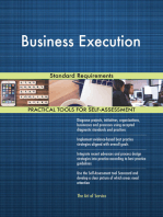 Business Execution Standard Requirements