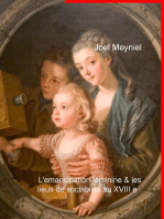 l émancipation féminine et les lieux de sociabilité au XVIIIe siècle
