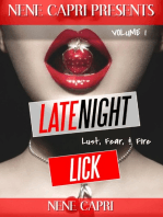 Late Night Lick Vol 1 Lust. Fear & Fire