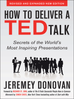 How to Deliver a TED Talk