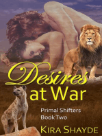 Desires at War: Primal Shifters, #2
