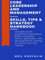 Core Leadership and Management Skills, Tips & Strategy Handbook