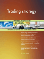Trading strategy Standard Requirements