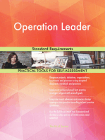 Operation Leader Standard Requirements