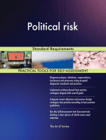 Political risk Standard Requirements