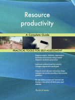Resource productivity A Complete Guide