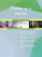 Cashier as a service Standard Requirements