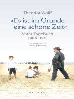 »Es ist im Grunde eine schöne Zeit«: Vater-Tagebuch 1906-1913. Mit ausgewählten Dokumenten