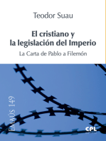 El cristiano y la legislación del Imperio: La Carta de Pablo a Filemón