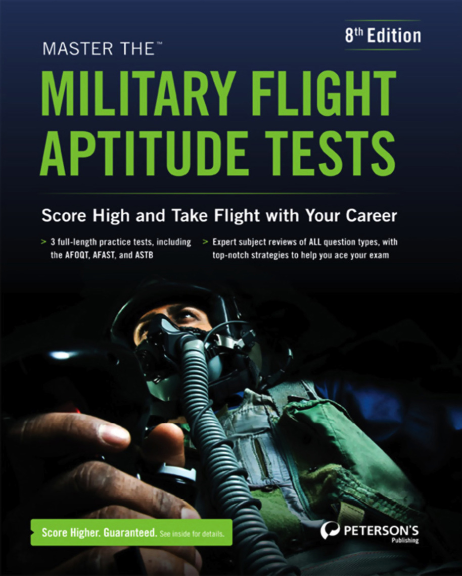 Read Master The Military Flight Aptitude Tests Online By Peterson s Books