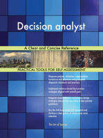 Decision analyst A Clear and Concise Reference