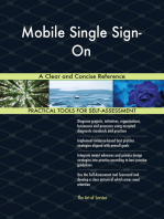 Mobile Single Sign-On A Clear and Concise Reference