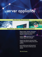 server appliance Standard Requirements